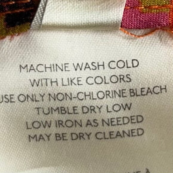 Free People Blakely Maxi Dress In Red Motif LG Side Zipper Front Slit Geometric - Picture 14 of 15